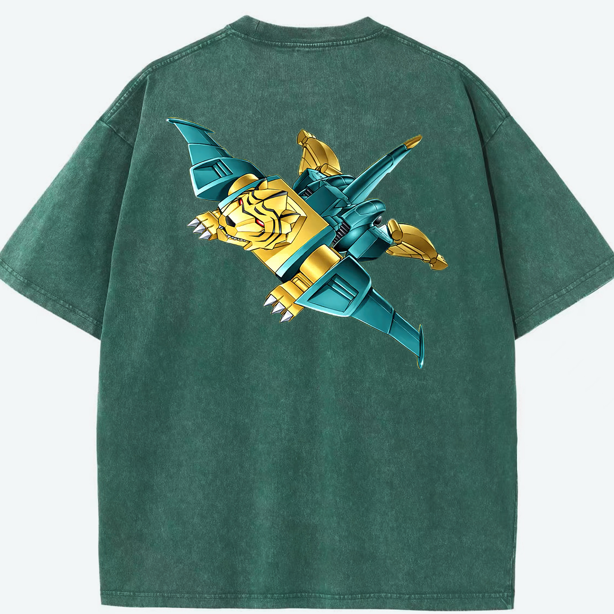 （画像用） 遊☆戯☆王 Yu-Gi-Oh! 綿100% ヴィンテージ風 半袖Tシャツ（背面プリント）